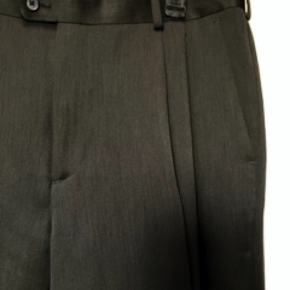 Perry Ellis Black Slacks 36 x 32  EXCELLENT - Picture 2 of 6